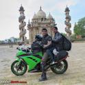 Couple's bike tour of Gujarat